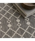 Nourison Positano Charcoal POS02 7 ft. X 10 ft. Rect. Rug