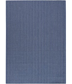 Nourison Horizon Indoor/Outdoor Navy HOZ02 4 ft. X 6 ft. Rect. Rug