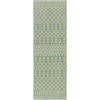 Nourison Positano Blue Green POS02 2 ft. 2 in. X 8 ft. Rect. Rug