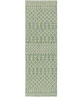 Nourison Positano Blue Green POS02 2 ft. 2 in. X 8 ft. Rect. Rug