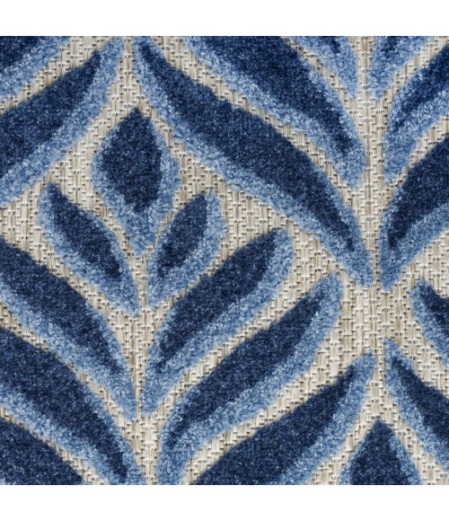 Nourison Aloha Blue ALH35 2 ft. 3 in. X 12 ft. Rect. Rug