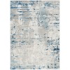 Nourison Concerto Ivory Grey Blue CNC01 6 ft. X 9 ft. Rect. Rug