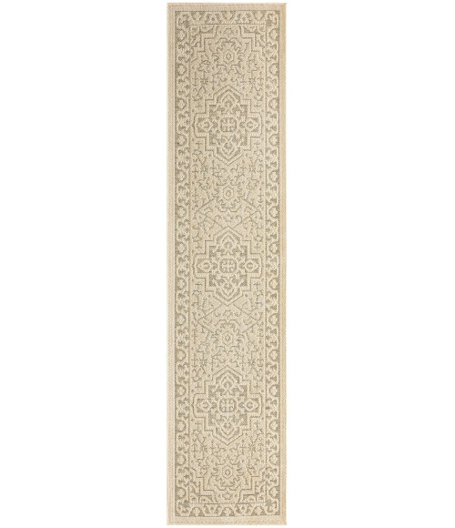 Nourison Tulum Taupe Olive TLM05 2 ft. 2 in. X 8 ft. Rect. Rug