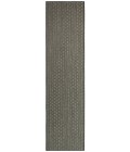 Nourison Horizon Indoor/Outdoor Charcoal HOZ02 2 ft. 2 in. X 8 ft. Rect. Rug