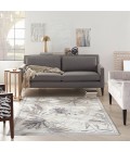 Nourison Pompeii Ivory Grey PMP02 5 ft. 3 in. X 7 ft. 3 in. Rect. Rug