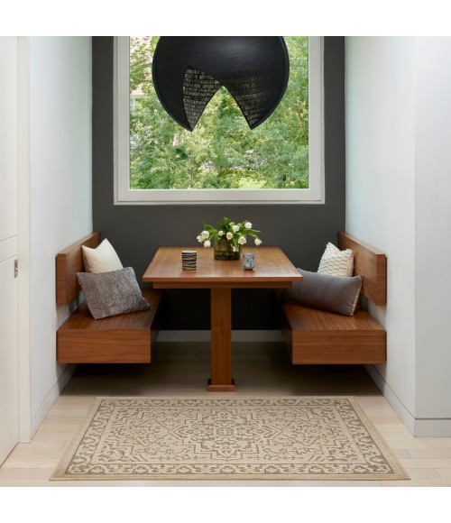 Nourison Tulum Taupe Olive TLM05 3 ft. X 5 ft. Rect. Rug