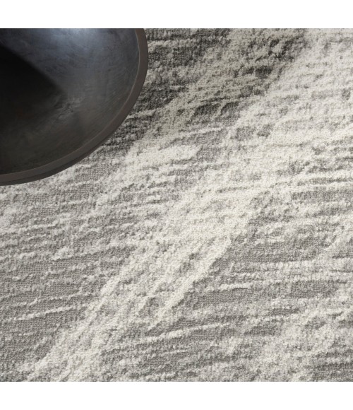 Calvin Klein CK011 Verdant Ivory Grey VRD02 5 ft. X 7 ft. Rect. Rug