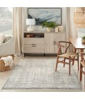 Nourison Nyle Ivory Blue NYE06 5 ft. 3 in. X 7 ft. 10 in. Rect. Rug
