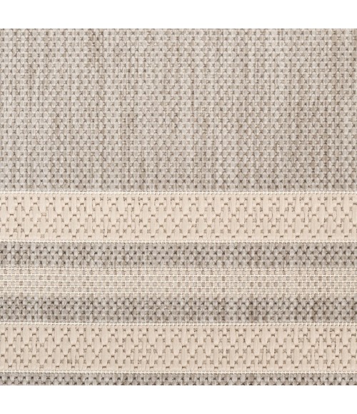 Nourison Horizon Indoor/Outdoor Grey HOZ05 6 ft. x 9 ft. Rect. Rug