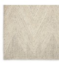 Nourison Interlock Ivory/Grey ITL04 8 ft. Rect. Rug
