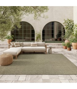 Nourison Tulum Olive TLM03 6 ft. X 9 ft. Rect. Rug