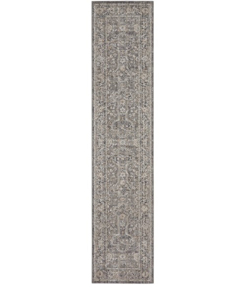 Nourison Nyle Slate Multicolor NYE03 2 ft. 3 in. X 12 ft. Rect. Rug
