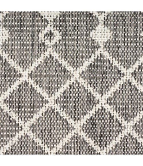 Nourison Positano Charcoal POS02 4 ft. X 6 ft. Rect. Rug