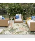 Nourison Aloha Ivory Green ALH43 9 ft. X 12 ft. Rect. Rug