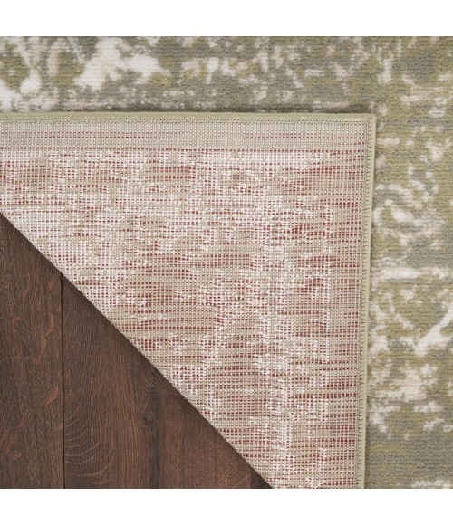 Nourison Grafix Olive GRF14 9 ft. X 12 ft. Rect. Rug