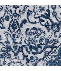 Nourison Damask Iory Navy DAS06 2 ft. 3 in. x 7 ft. 6 in. Rect. Rug