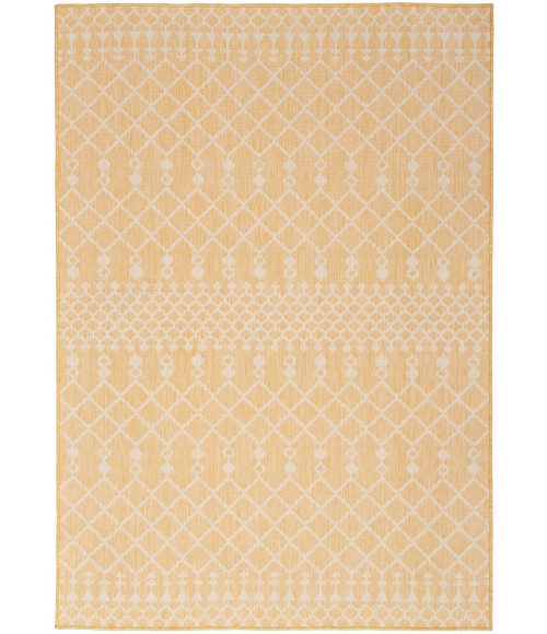 Nourison Positano Yellow POS02 4 ft. X 6 ft. Rect. Rug