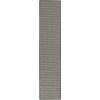 Nourison Courtyard Black White COU01 2 ft. 2 in. X 8 ft. Rect. Rug