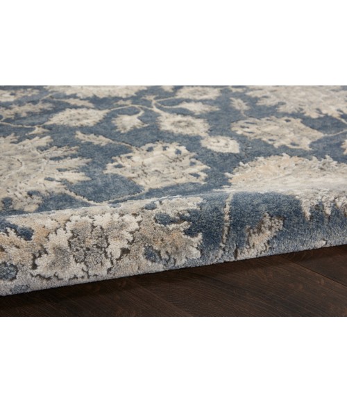 Nourison Concerto Blue Beige Rug CNC06 8 ft. 10 in. X 11 ft. 10 in. Rect. - Rugs Town Nourison Concerto Blue Beige CNC06 8 ft. 10 in. X 11 ft. 10 in. Rect. Rug