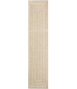 Nourison Tulum Cream TLM04 2 ft. 2 in. X 8 ft. Rect. Rug