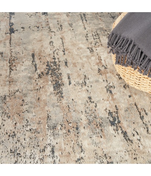 Nourison Concerto Beige Grey CNC01 3 ft. 9 in. X 5 ft. 9 in. Rect. Rug
