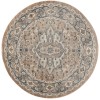 Nourison Concerto Beige Grey CNC05 7’10” X Round Rug