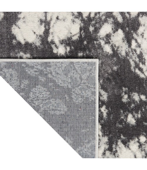 Calvin Klein CK011 Verdant Ivory Charcoal VRD05 8 ft. X 10 ft. Rect. Rug