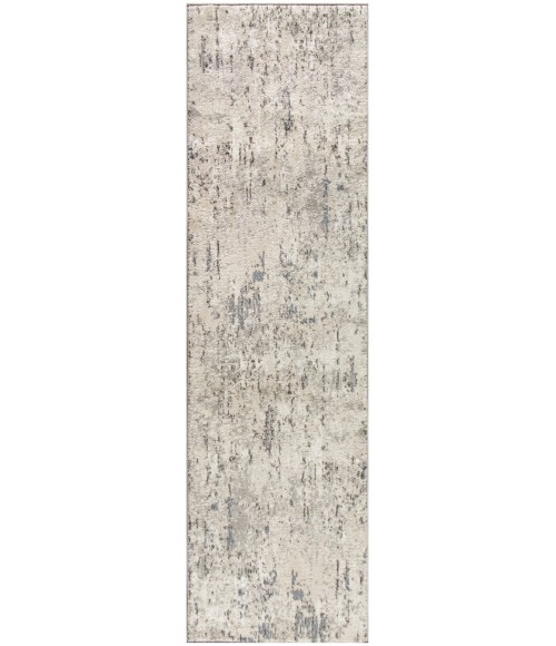 Nourison Concerto Ivory Blue Grey CNC01 2 ft. 2 in. X 6 ft. Rect. Rug