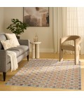 Nourison Nordic Rust Multicolor NRC14 4 ft. X 6 ft. Rect. Rug