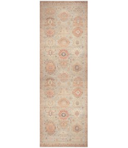 Nourison Vintage Washables Sage Multicolor VWS16 2 ft. X 6 ft. Rect. Rug