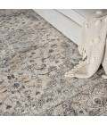 Nourison Concerto Ivory Grey CNC05 4 ft. X Square Rug