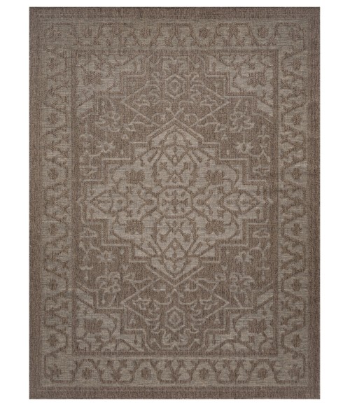 Nourison Tulum Brown TLM05 10 ft. X 14 ft. Rect. Rug