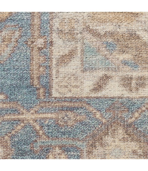 Nourison Vintage Washables Blue Green VWS13 2 ft. X 6 ft. Rect. Rug