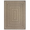Nourison Tulum Brown TLM04 8 ft. X 10 ft. Rect. Rug