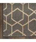 Nourison Horizon Indoor/Outdoor Charcoal HOZ01 8 ft. X 10 ft. Rect. Rug