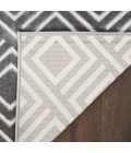 Nourison Casual Grey CSU03 5 ft. 3 in. X 7 ft. Rect. Rug
