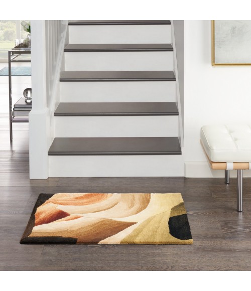 Nourison Prismatic Multicolor Rug PRS38 2 ft. X 3 ft. Rect. - Rugs Town Nourison Prismatic Multicolor PRS38 2 ft. X 3 ft. Rect. Rug