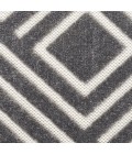 Nourison Casual Grey CSU03 2 ft. X 6 ft. Rect. Rug
