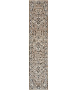 Nourison Concerto Beige Grey CNC05 2 ft. 2 in. X 12 ft. Rect. Rug