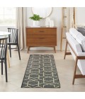 Nourison Horizon Indoor/Outdoor Charcoal HOZ01 2 ft. X 6 ft. Rect. Rug