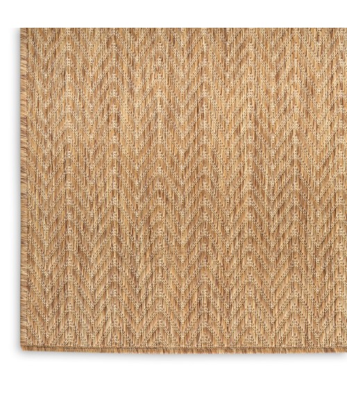 Nourison Horizon Indoor/Outdoor Natural HOZ02 9 ft. X 12 ft. Rect. Rug