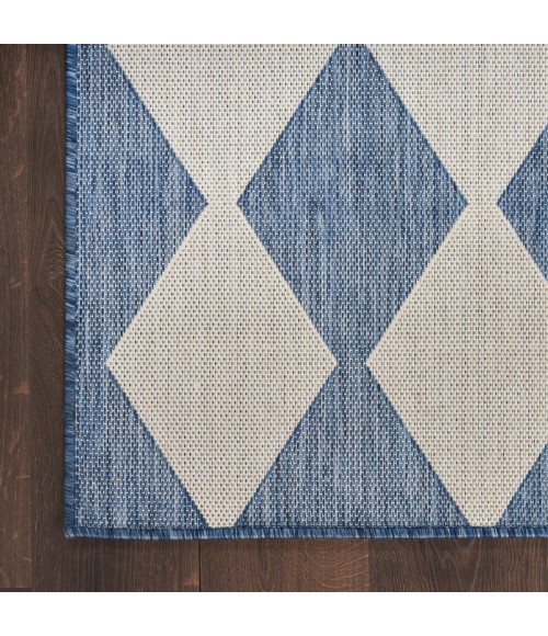 Nourison Positano Navy Blue POS04 10 ft. X 14 ft. Rect. Rug
