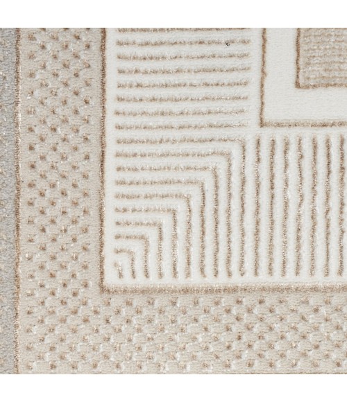 Nourison Glam Ivory GLM07 2 ft. 3 in. X 7 ft. 6 in. Rect. Rug