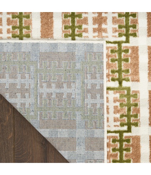 Nourison Nordic Multicolor NRC08 8 ft. X 10 ft. Rect. Rug