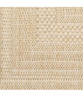 Nourison Tulum Cream TLM04 8 ft. X Round Rug