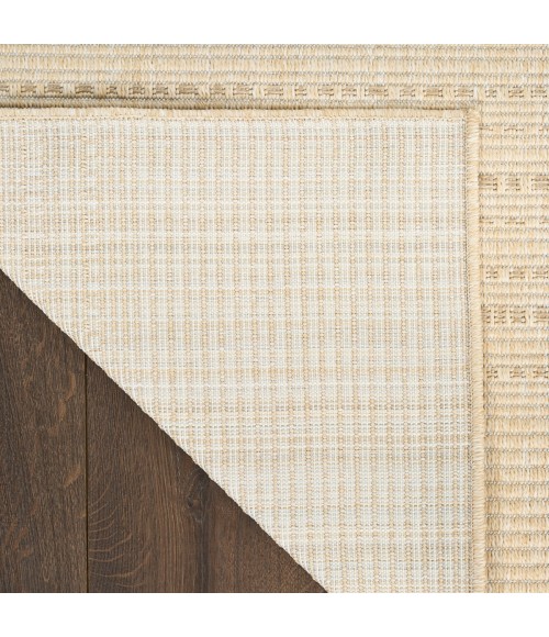 Nourison Tulum Cream TLM01 2 ft. 2 in. X 10 ft. Rect. Rug