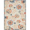 Nourison Aloha Grey Multicolor ALH17 9 ft. X 12 ft. Rect. Rug