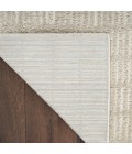 Nourison Cozy Modern Grey Ivory CMD03 7 ft. 10 in. X 9 ft. 10 in. Rect. Rug