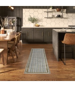 Nourison Nordic Multicolor NRC03 2 ft. X 6 ft. Rect. Rug