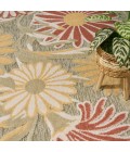 Nourison Aloha Sage Rose ALH33 3 ft. 6 in. X 5 ft. 6 in. Rect. Rug